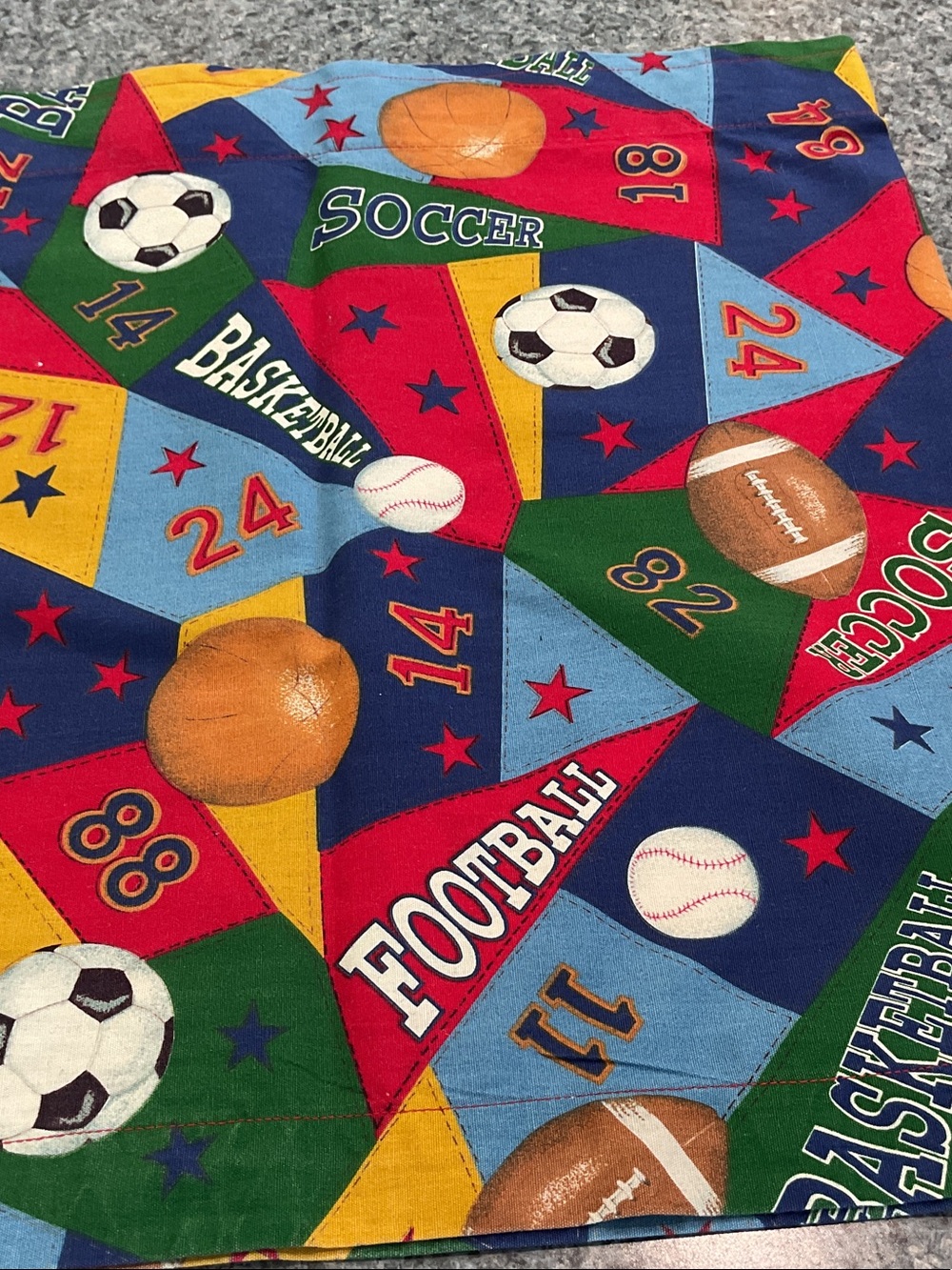 ⚾️🏈 Curtain valances Sports 2 panels